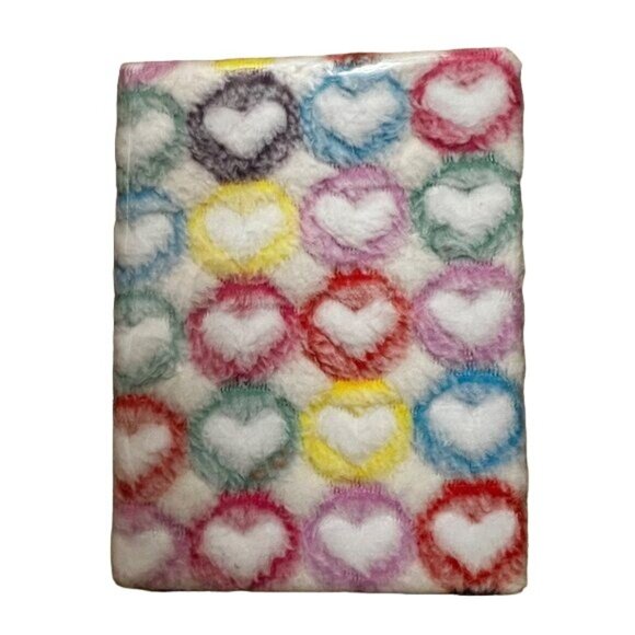Bundle of 2 Fuzzy Hearts Notepads 80 Pages Multi Color Fuzzy - Picture 7 of 11